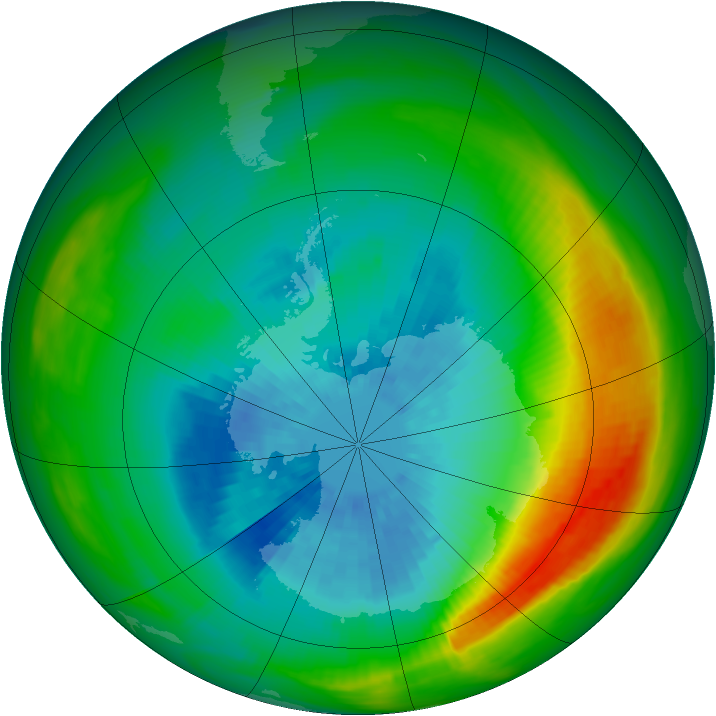 Ozone Map 1981-09-22